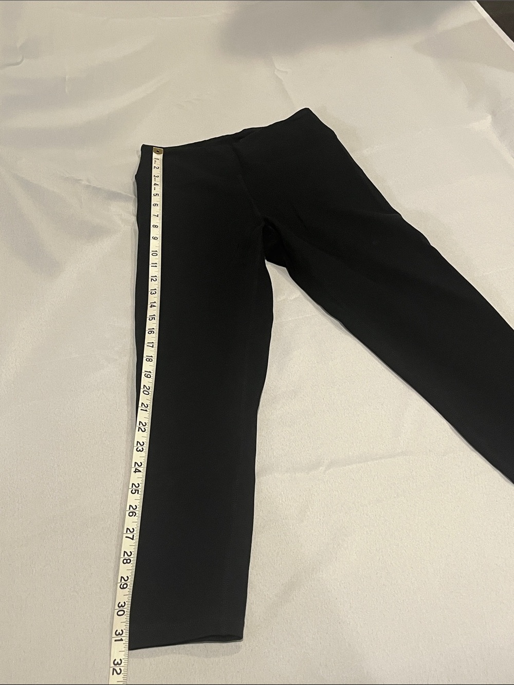 MATE M Black Full Length Leggings. Never worn. Organic Cotton & Spandex - Picture 4 of 8